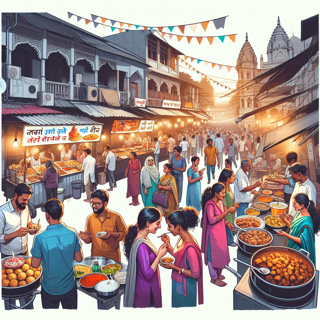 Street food in Mumbai